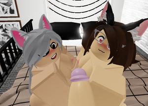 Roblox kawaii neko duo