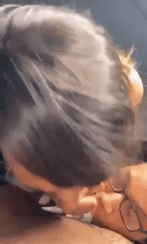 Showing lil sis how to really deepthroat a dick