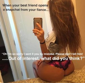 Of course..I'm not a fiancé,,but....