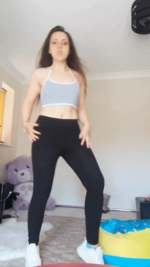 Fitness cutie wants to show you her curves