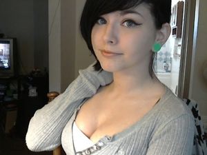 Hot Emo teen Caroline Mosley