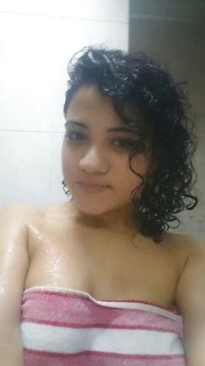 Hot indian teen after shower