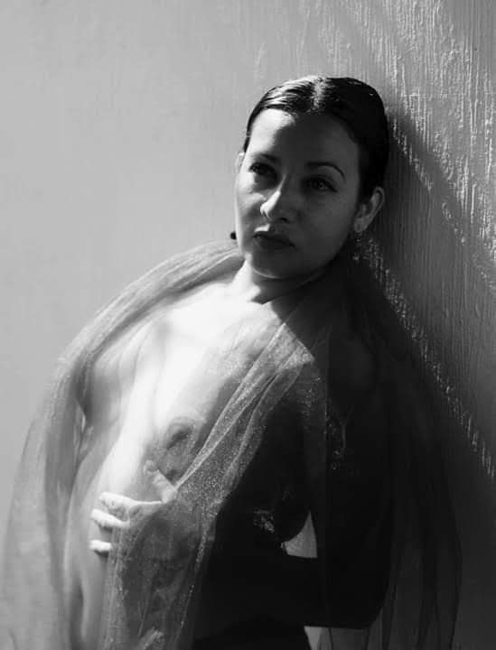 Transparencia para que se le vean las tetas