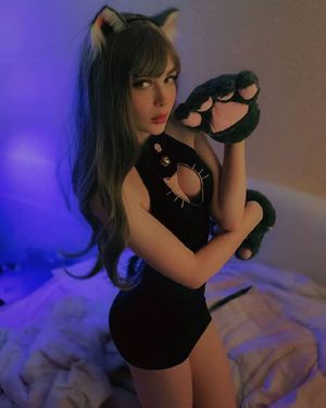 Sexy teen kitten cosplay