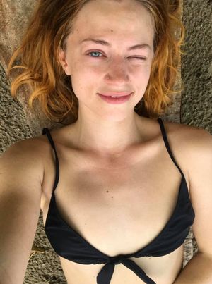 Model wants to know if you will cum on her flat chest