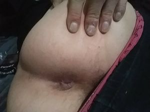 Me spreading my lil bussy