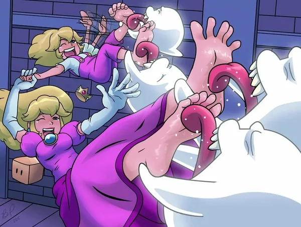 Licking Princesses feet