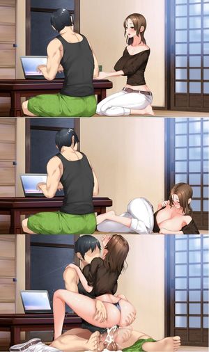 Didn't I say don't bother when I'm studing or I'll fuck you, mom?