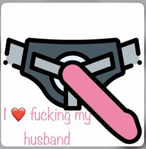 I love to fuck my husband with a strapon