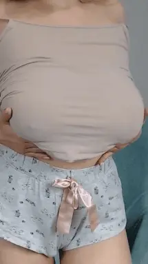 Ashley titty tease