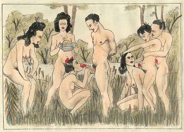 Vintage drawings from Vintage Cartoon  category