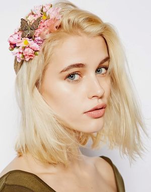 Blonde Flower Beauty