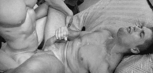 Anal cumshot