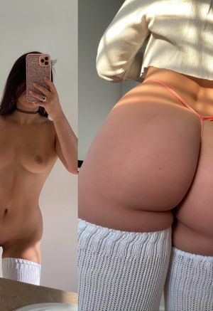 My tits aren’t the biggest but my ass makes up for it