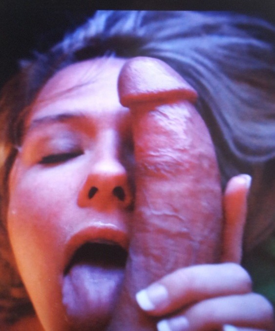 Somehow rubbing my dick on her face is about as hard as I'll ever get
