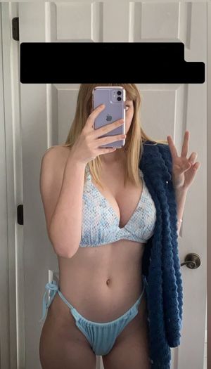 Shy Blonde With Big Tits