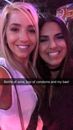 teaming up for a night out