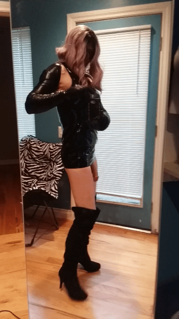 Latex and cock