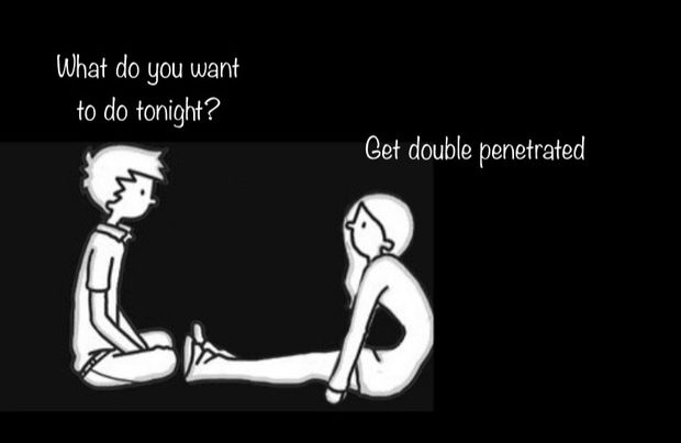 Double penetrated