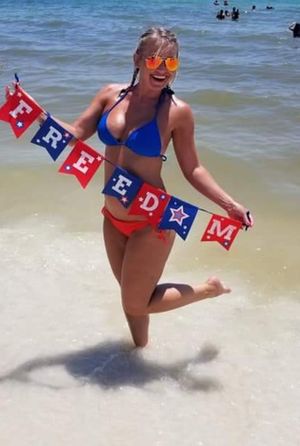 Sexy blonde needs a freedom fuck