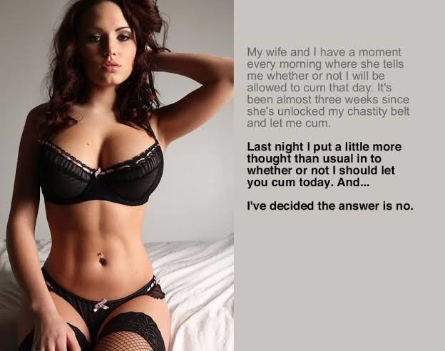 Femdom caption