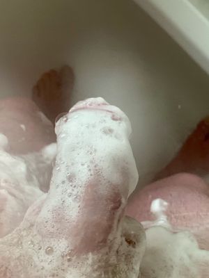 Soapy Shower Cock Wash