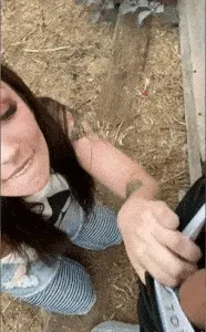 She loves her meat