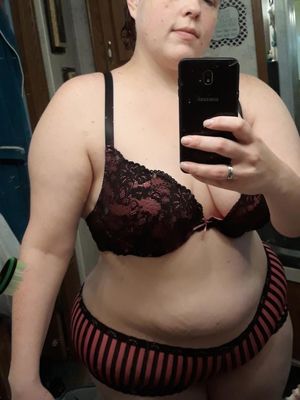 Wife showing me what she's gonna wear on her date