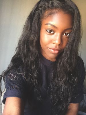 Very cute and hot innocent ebony babe