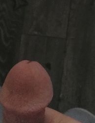 "E" likes when I cum on the floor