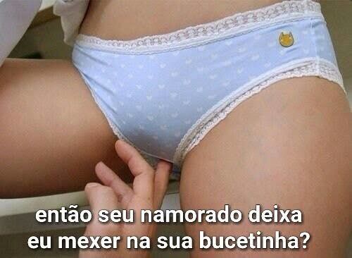 Ele deixa?