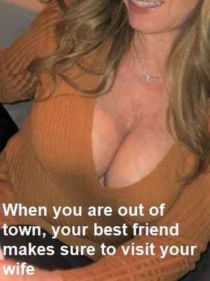 You're just happy that your friend sends you the pics