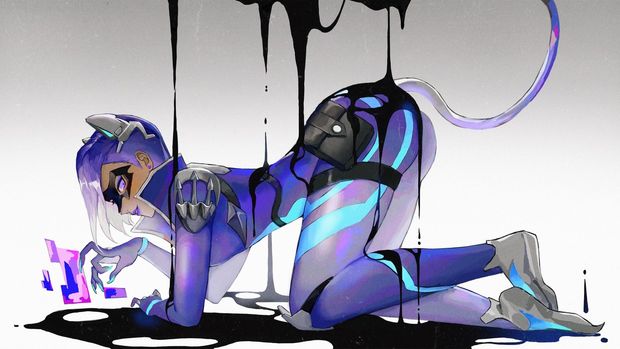 Sexy Black Cat Sombra