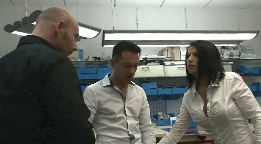 "If you want this job, get on your knees slut"