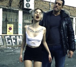 "Shall I put my dick in her slut mouth?"