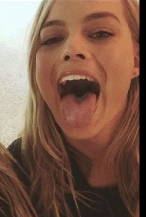 Margot Robbie Tongue