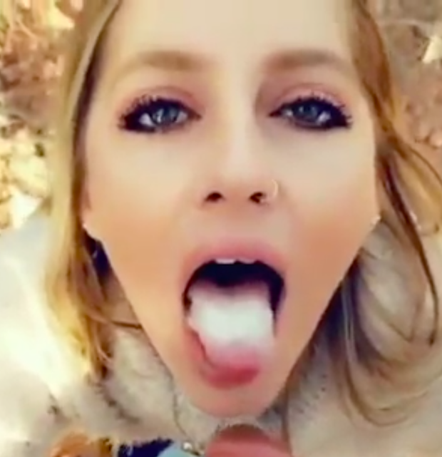 POV Cum ON Tongue