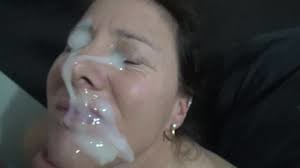 Taking a huge face full