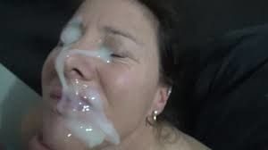 Taking a huge face full