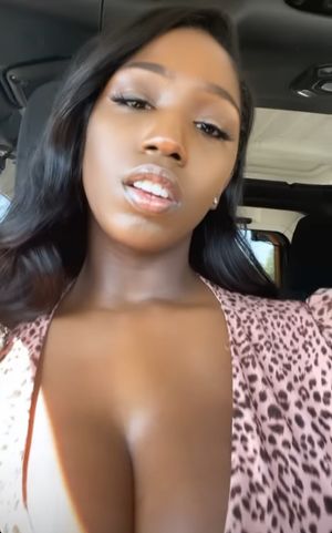 Ellie Mae huge boobs car