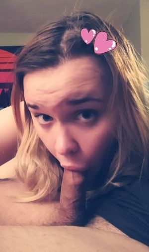 A selfie I took while someone used my mouth for a fuckhole.