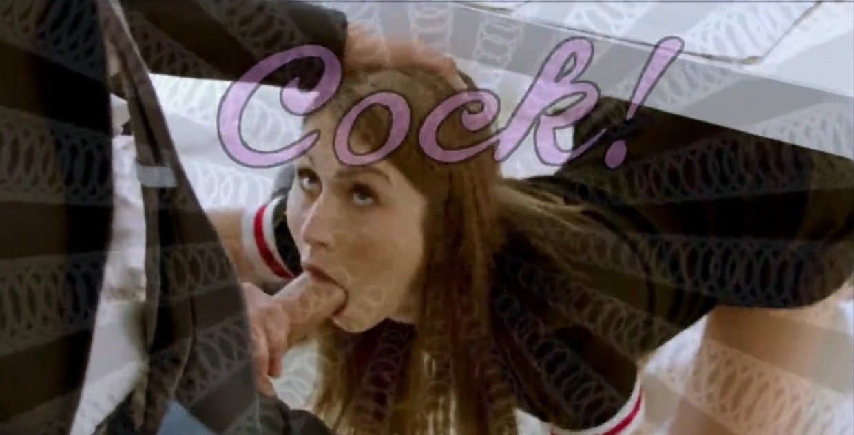 Under Table Blowjob Sissy Caption