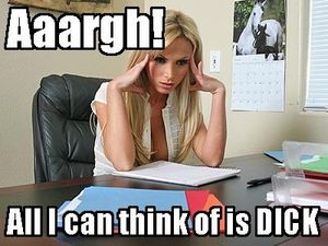 Can't Concentrate Sissy Caption