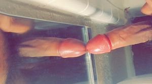 Mirror magic cock ready for cum tribute