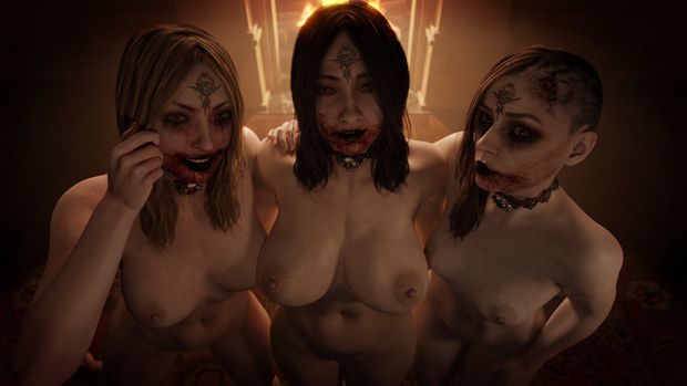 Bela, Daniela and Cassandra nude.