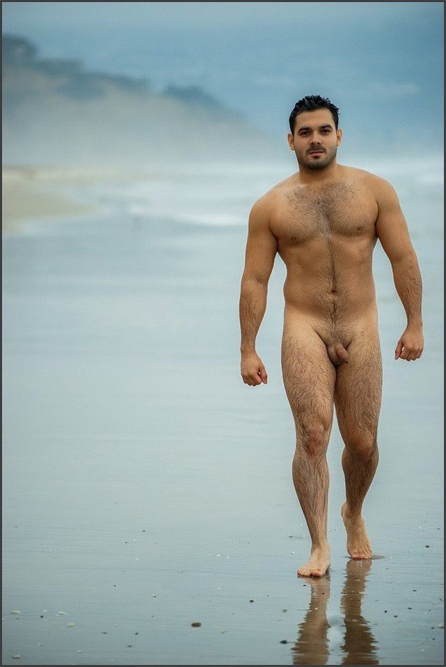 Por la playa