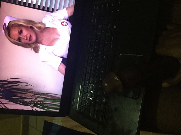 black guy wishes he could stick his meat deep inside angela's blonde cunt and split her in two
