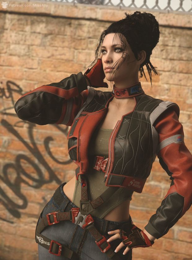 Casual Panam Palmer-Cyberpunk 2077 (AlienAlly)