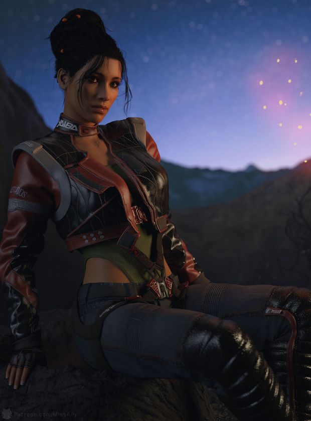 Seductive Panam Palmer-Cyberpunk 2077(AlienAlly)  III