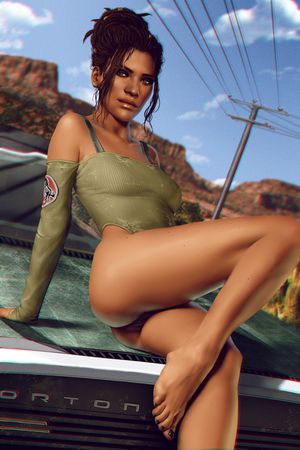 Casual Sexy Panam Palmer(viiperart)